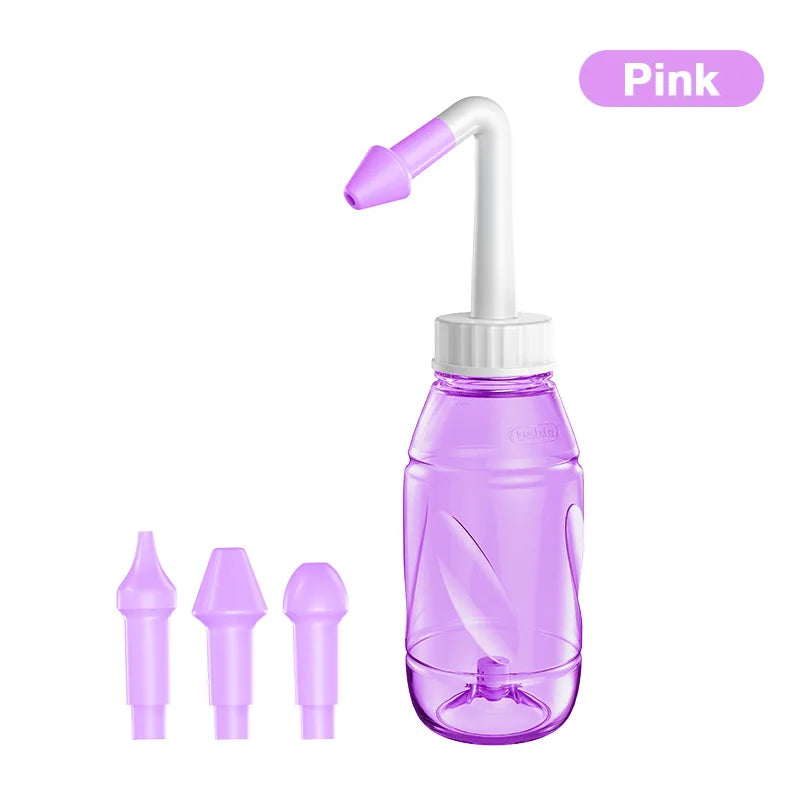 Dr.isla 300ML Nasal irrigator Nasal Rinse Bottle Nasal Wash Cleaner Nose Protector Avoid Allergic Rhinitis Adults Children Neti