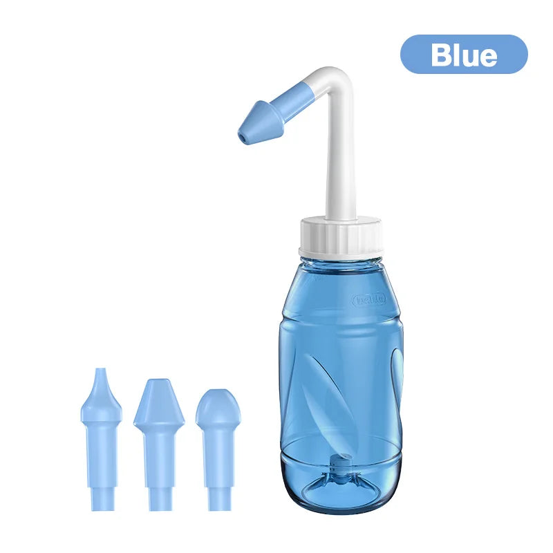 Dr.isla 300ML Nasal irrigator Nasal Rinse Bottle Nasal Wash Cleaner Nose Protector Avoid Allergic Rhinitis Adults Children Neti